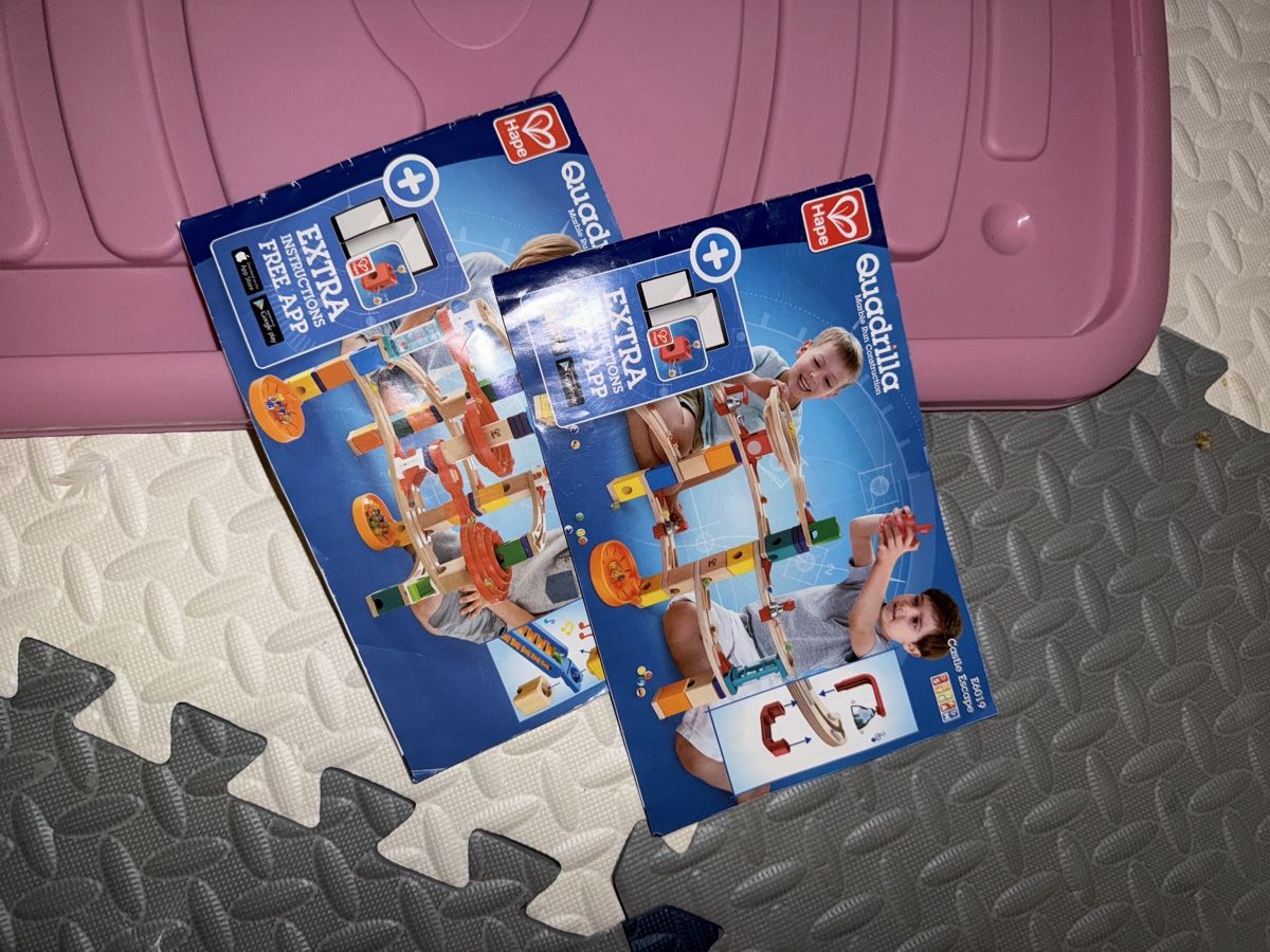 Quadrilla Giocattoli: Hape Quadrilla Kugelbahn Set - Grosse Sammlung! – Usato da Winterthur venduto da ric_6jyz 4
