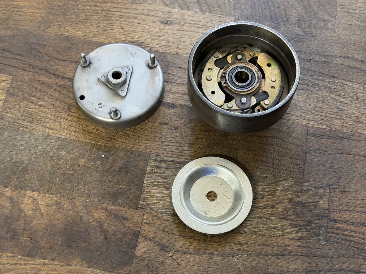 Parti ricambio per ciclomotori: Kupplung 55mm Piaggio Mono revidiert original – Usato da Bolken venduto da si.x.las