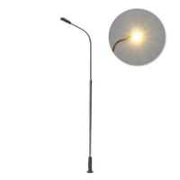 10 Stk LED-Strassenlaternen (10 cm, warmweiss) + Widerstände