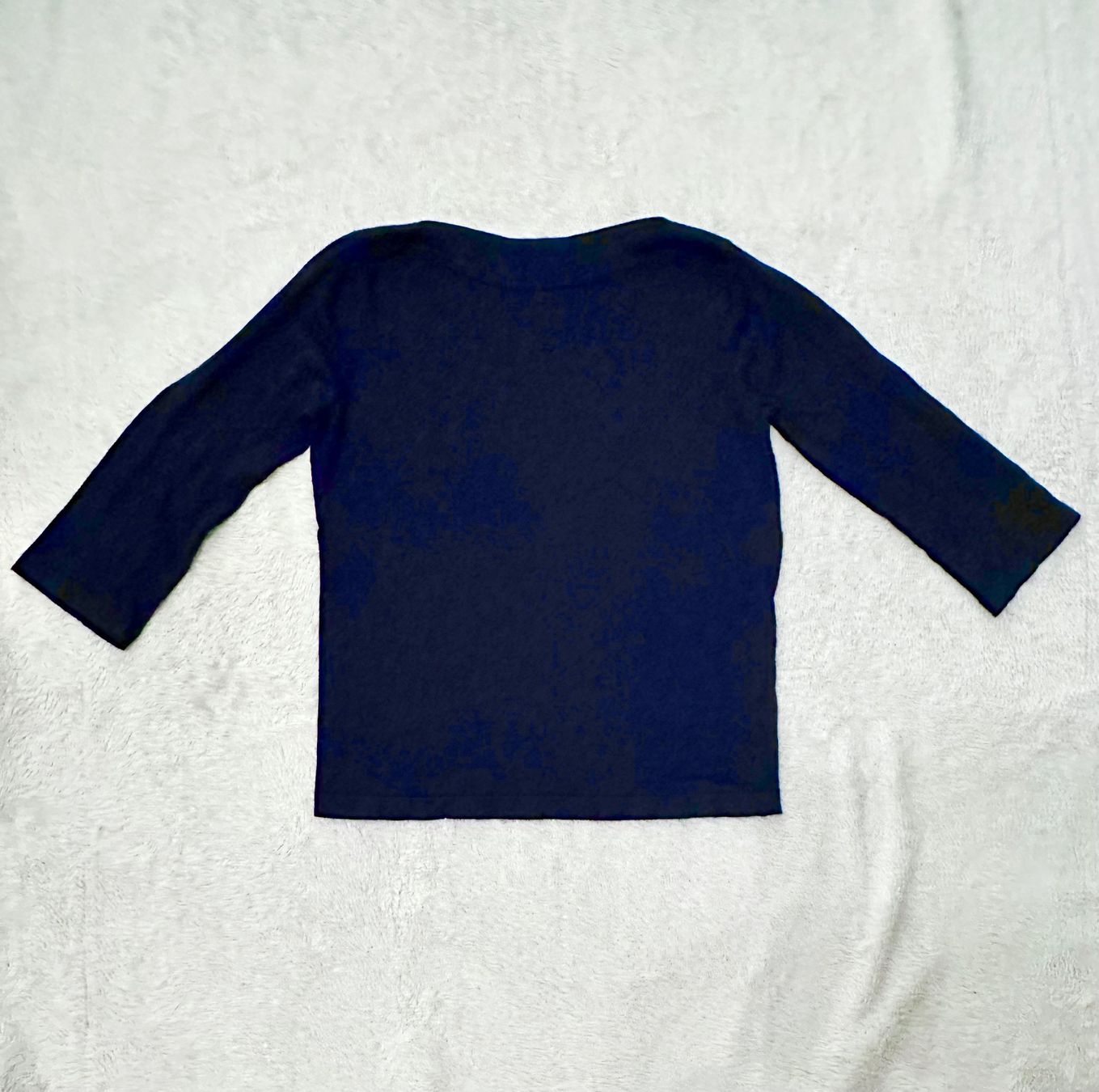 Maglioni & Felpe: Viskose Pullover U-Boot Ausschnitt Gr. M Navy dunkelblau – Usato da Emmenbrücke venduto da little.treasures