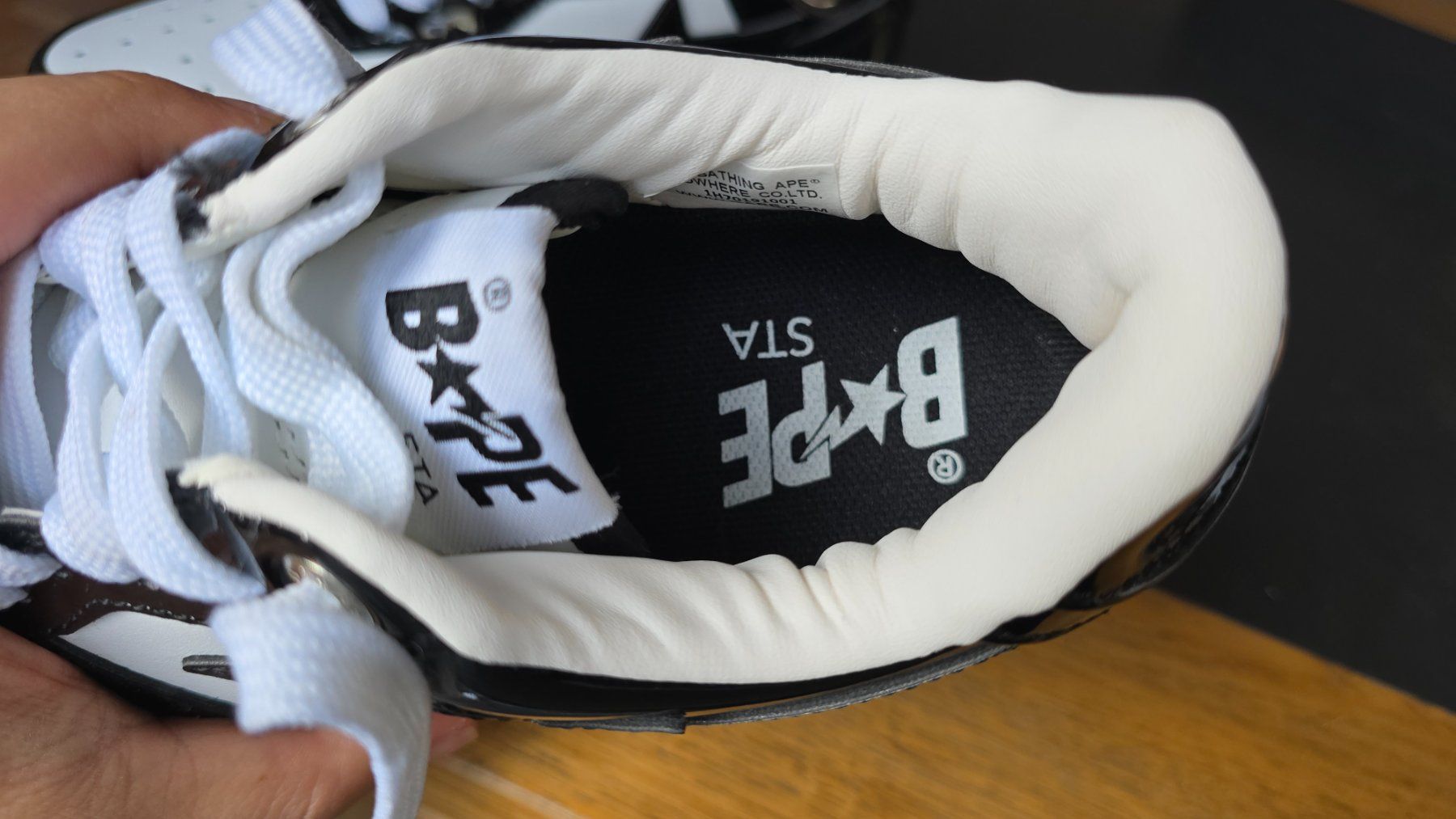 Bape Scarpe da uomo: Bape Sta Lackleder schuhe  EU 40 – Usato da Wallisellen venduto da theblacksheep 7