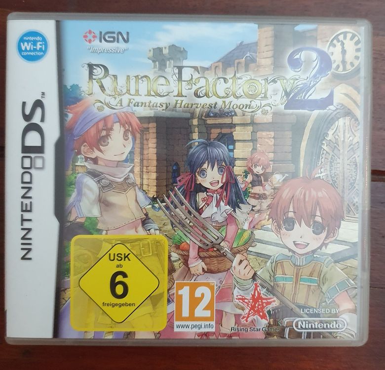 Rune Factory 2 A Fantasy Harvest Moon Nintendo DS (Gebraucht) in ...