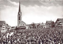 Hundwil AR, Landsgemeinde, gelaufen 1951