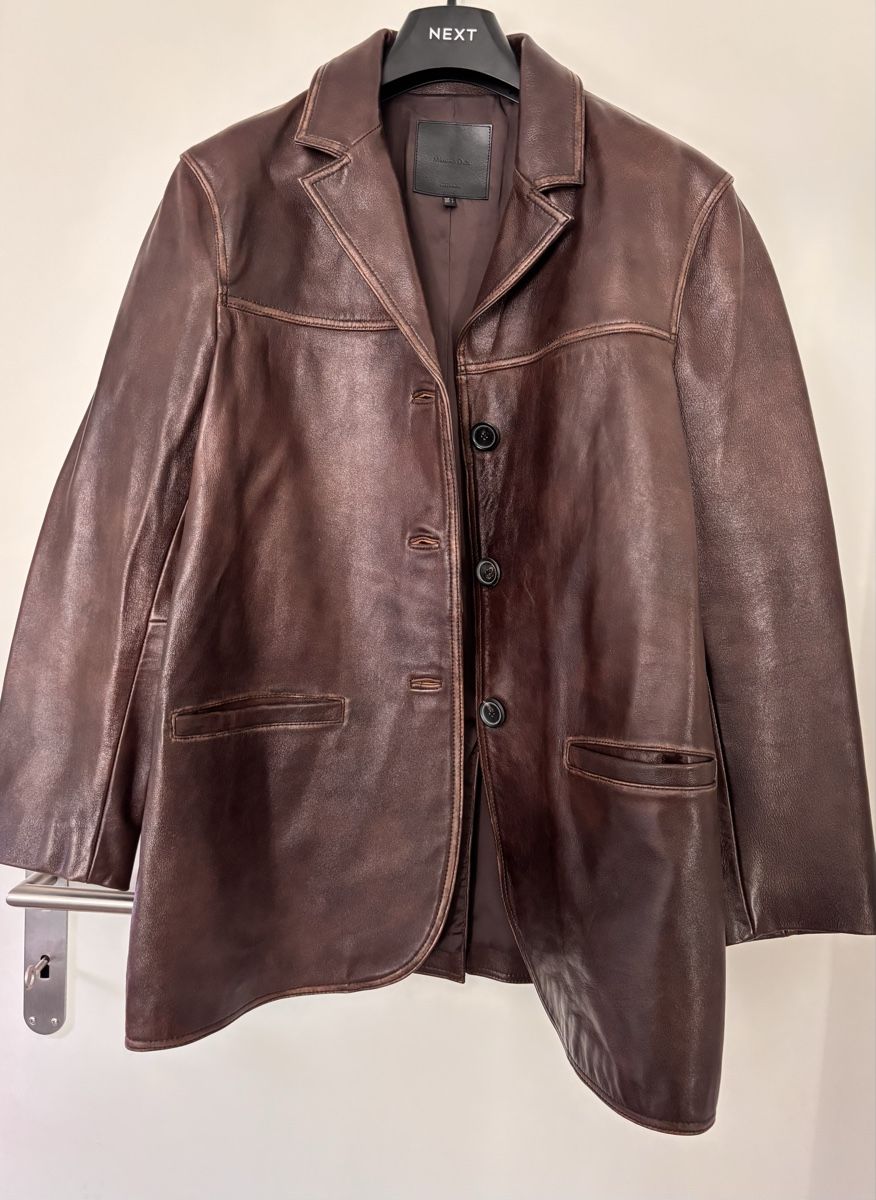 Massimo Dutti Jacken: Lederjacke Blazer Massimo Dutti – Gebraucht aus Zürich von cmiks