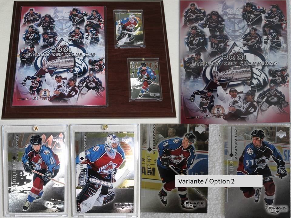 NHL Carte collezionabili: NHL Colorado Avalanche Stanley Cup 01 – Nuovo e nell'imballaggio originale da Reinach BL venduto da RetroGamesSportsMore 4