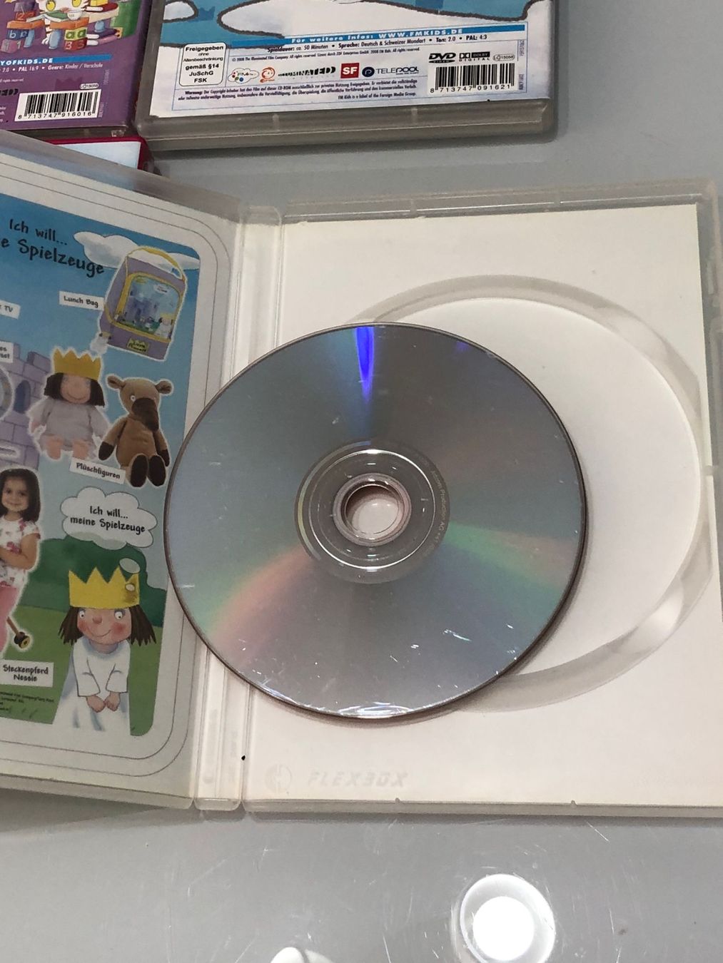 Tutti i DVDs: 4 Kinder-DVD's – Usato da Röschenz venduto da Tashroal 2