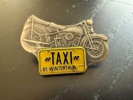Winterthur Taxi Töffli Pin Anstecker Selten Rarität Top