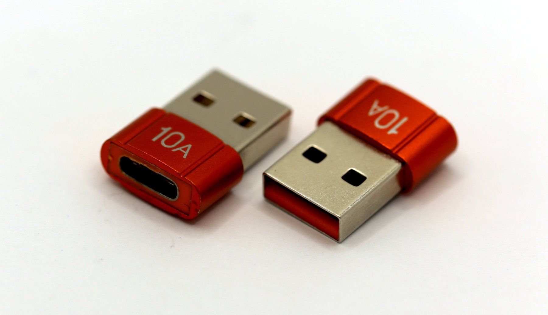 Unità & Adattatore: USB-C Adapter 10A, superschnell, Neuware, Orange – Nuovo e nell'imballaggio originale da Gampelen venduto da schlosz_alexander 1