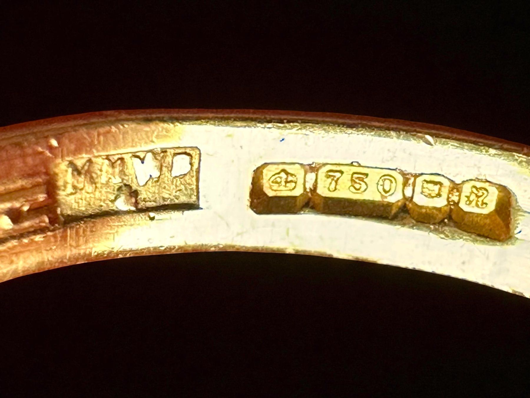 Anelli: MAPPIN & WEBB, London,  Smaragd - Diamant - Ring – Usato da Zuzwil SG venduto da artimmo 7