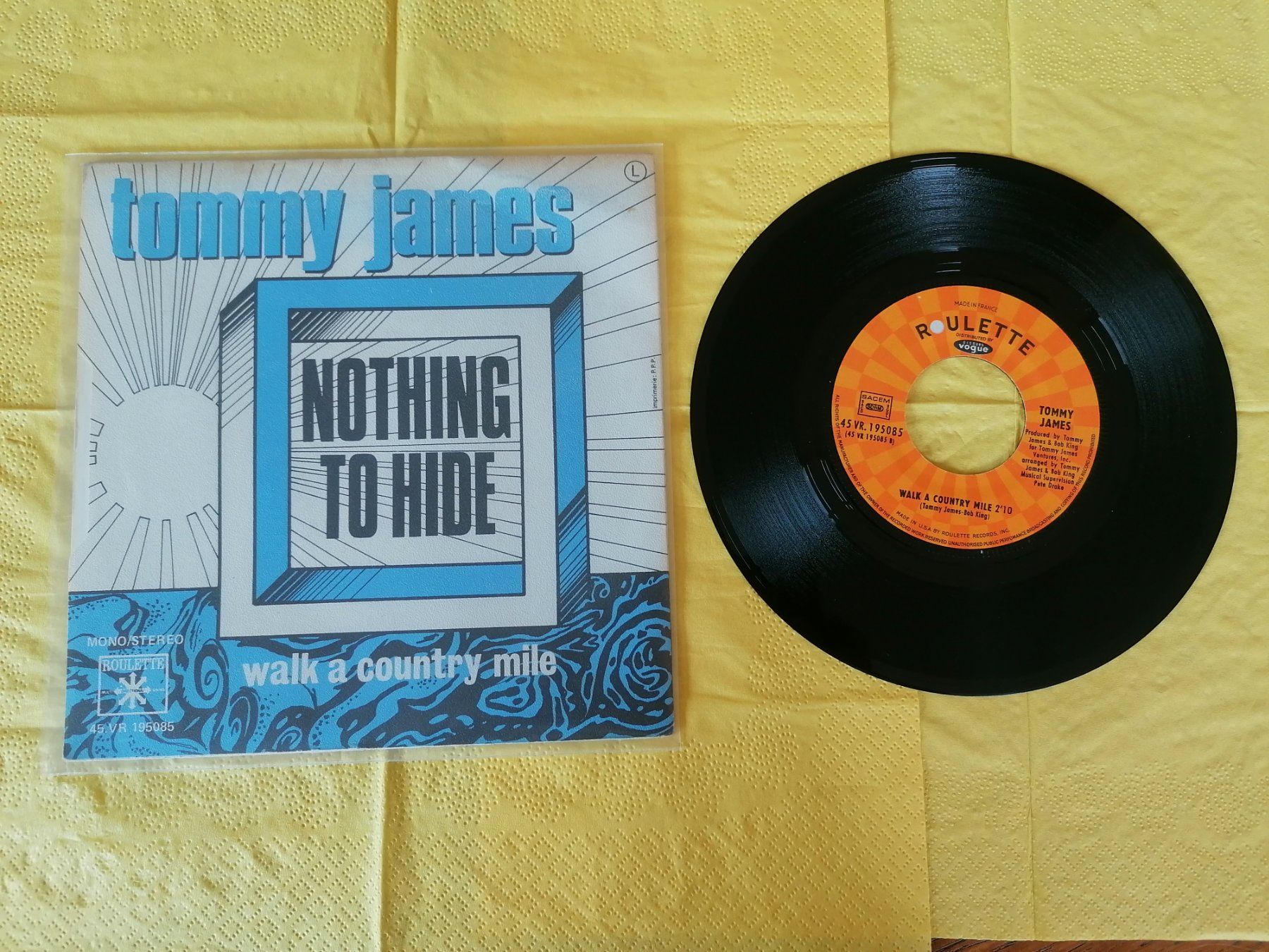 Schallplatten: Tommy James – Nothing To Hide – Gebraucht aus Emmenbrücke von lamorak 1
