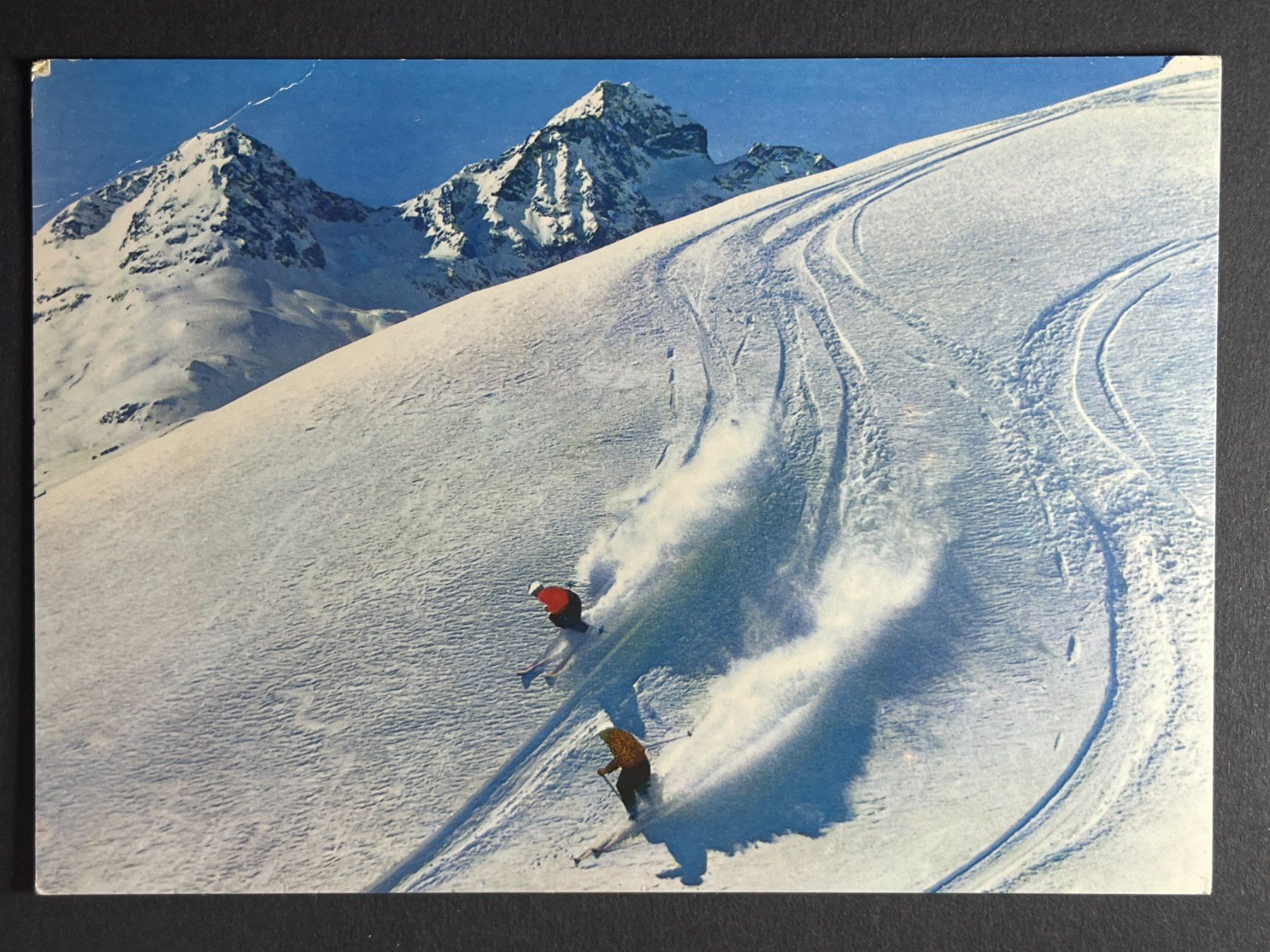 Cartes postales: Skilaufen bei St-Moritz – D'occasion à Steg VS par _vinci_