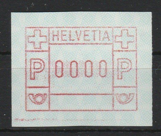 Alle Briefmarken: Kontrolldruck Nr. 7II  65.- – Gebraucht aus Oberglatt ZH von Wiedmi6