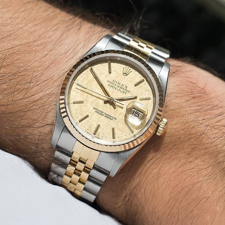 Uhren: Rolex Datejust, ref. 16233, cadran linen – Gebraucht aus Lausanne von inf_dft9 3