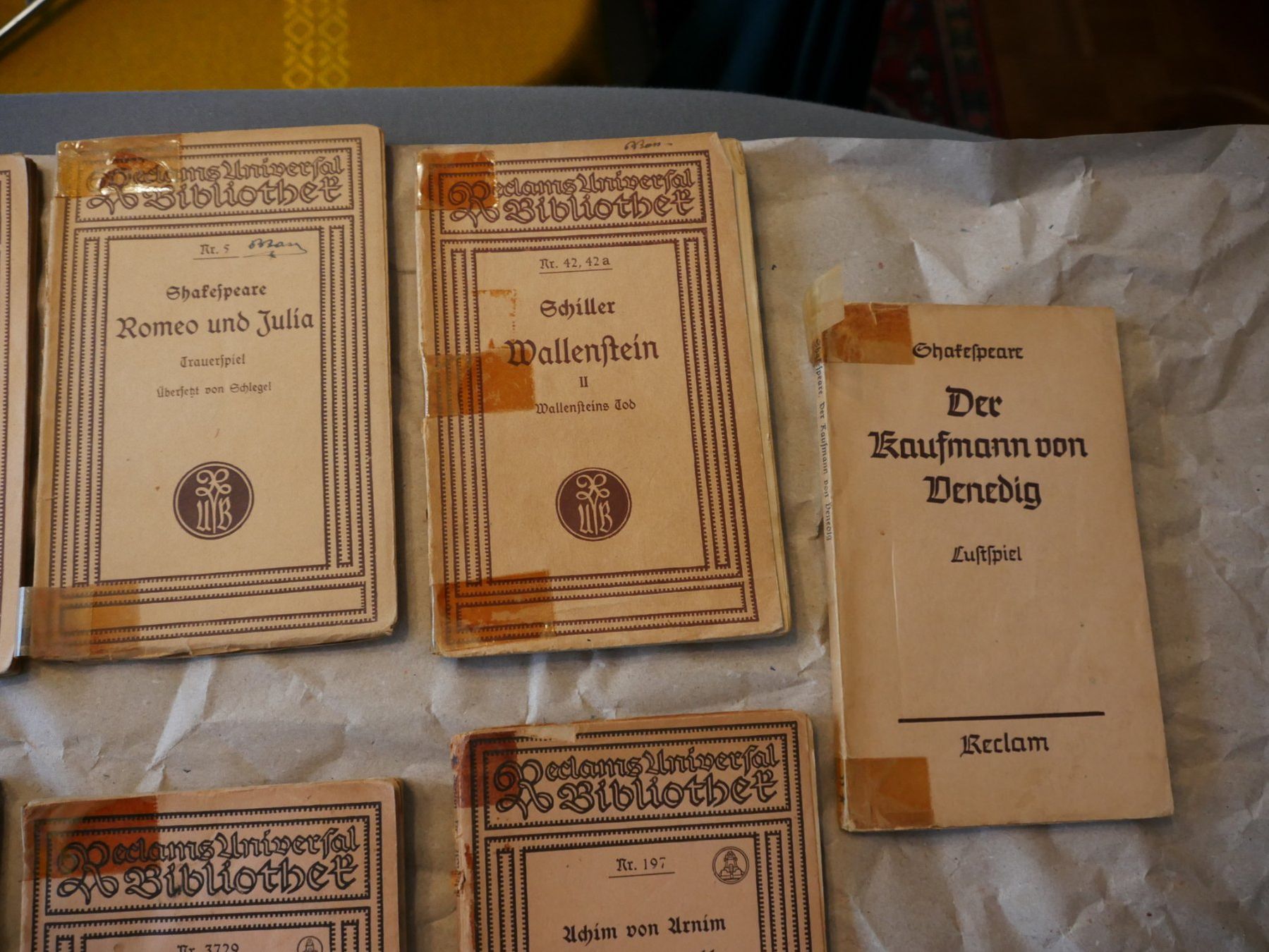 Libri: Konvolut 11 alte Reclam Büchlein – Usato da Gränichen venduto da Nimmersatt 2