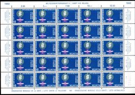 KAMPF DER MALARIA 1962 BOGEN ** POSTFRISCH ** - CL55