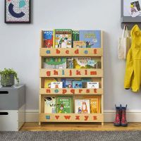Bücherregal Montessori aus Holz