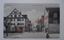 St. Gallen Rorschach  Rathaus  anno 1900
