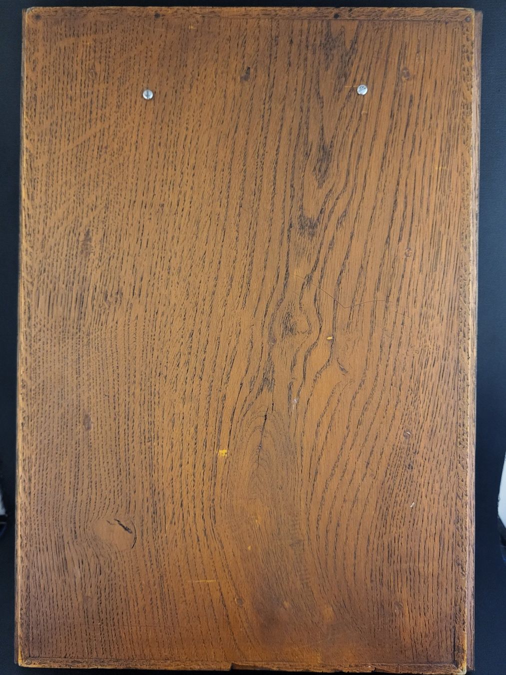 Figuren: Bild Holzschnitzerei mit Monogram AD "Holz-Fäller mit Hund" – Gebraucht aus Basel von spinne02 6