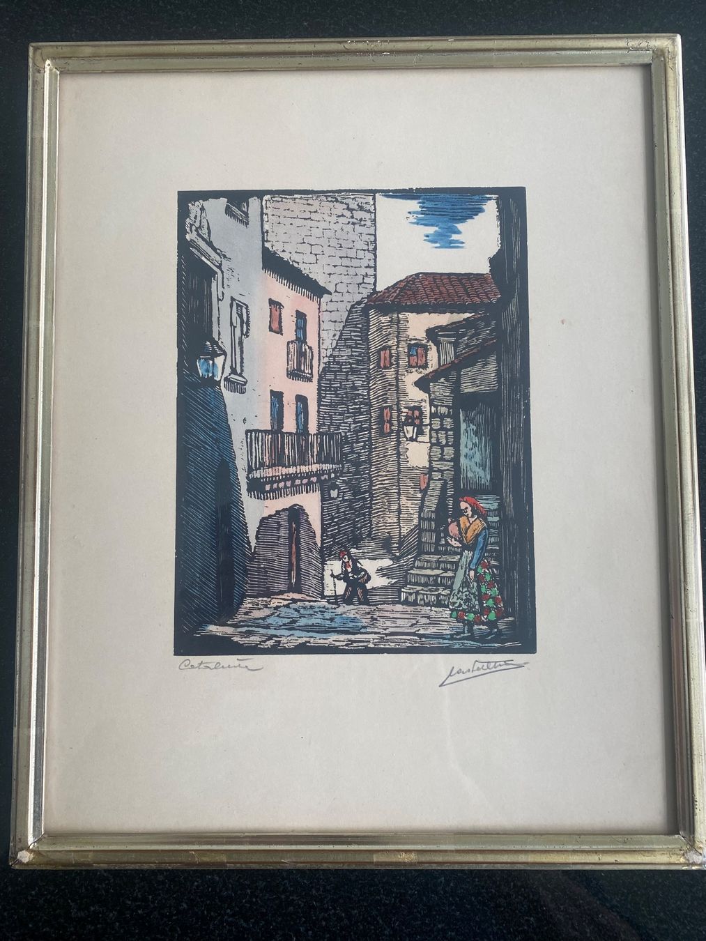 Grafica & Litografie: Juan Castells Marti, 1906 - 1995 Spanien – Usato da Buochs venduto da Chreschte2 6