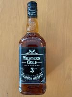 Bourbon Whiskey 40% Vol 3yrs. Fabrikneu Western Gold