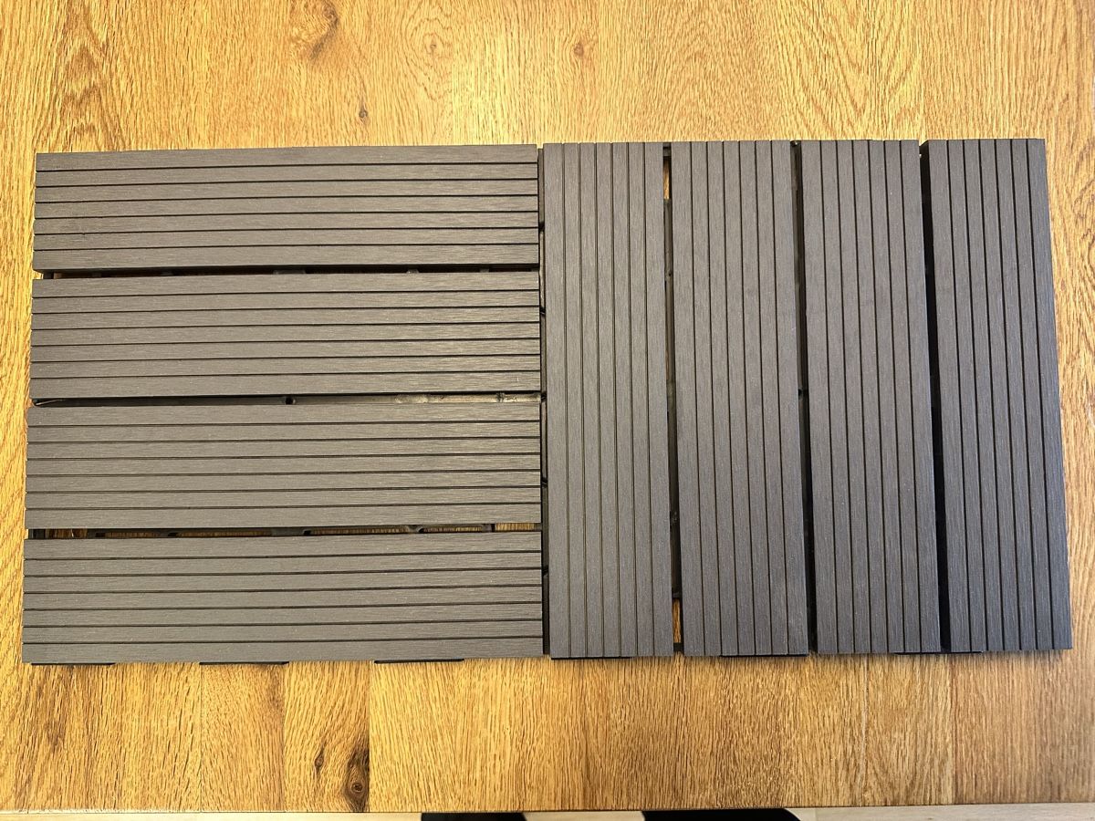 Rivestimenti per pavimenti: Mood Klickfliese HPC Solid Dark Grey | 30 × 30 cm | 66 Stück – Nuovo (secondo la descrizione) da Regensdorf venduto da Pfandleier 1