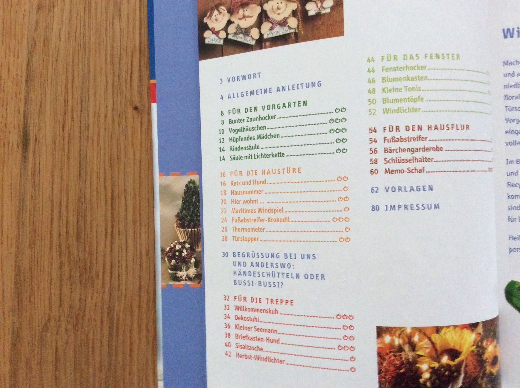 Libri: Willkommen Dekoideen f.d.Eingangsbereich – Nuovo (secondo la descrizione) da Wetzikon ZH venduto da Libelle01 2