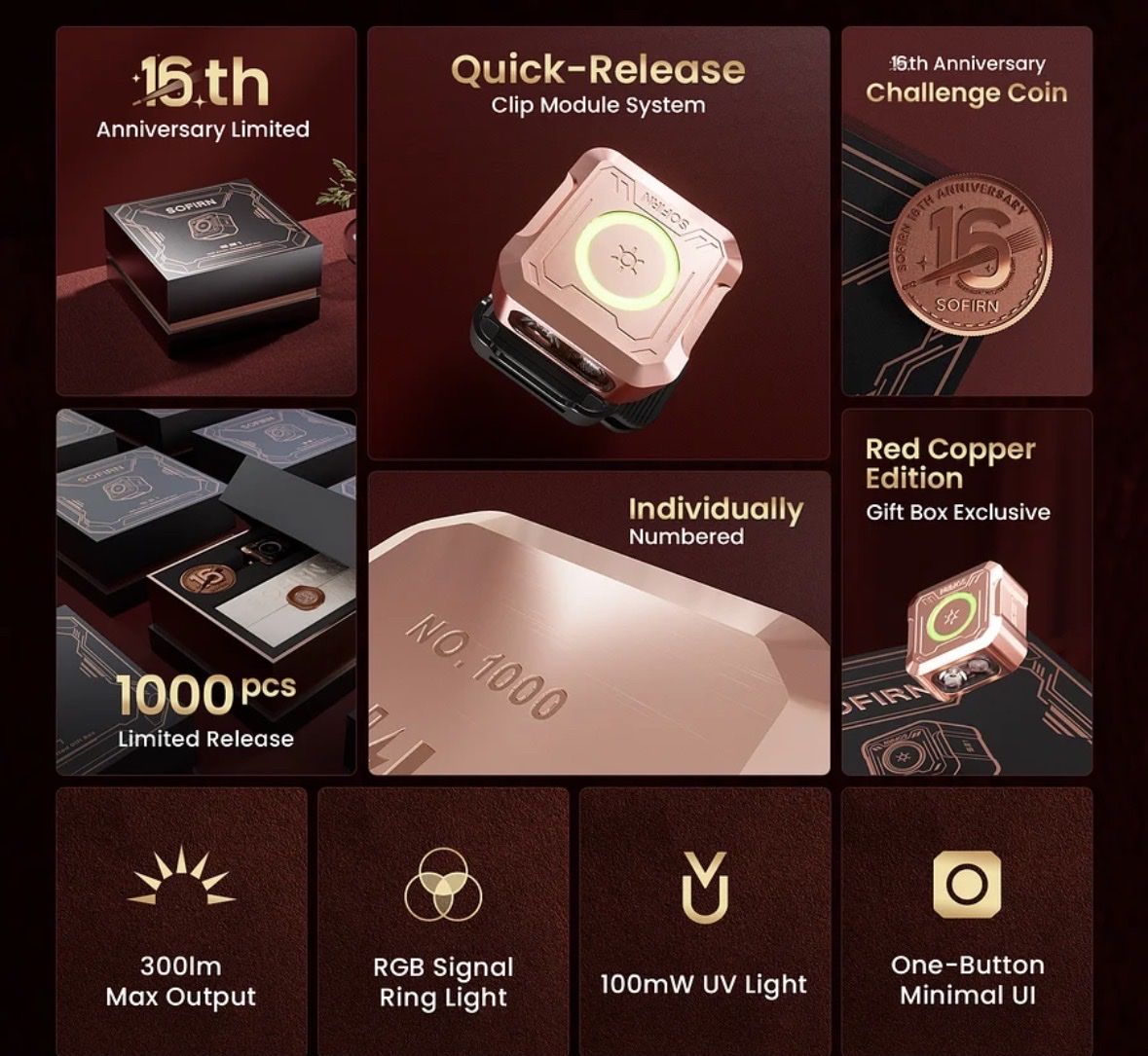 Lampen: Sofirn SE1 Limited Edition Copper, Einzelstück! – Neu und originalverpackt aus Arbon von Helmuth 2