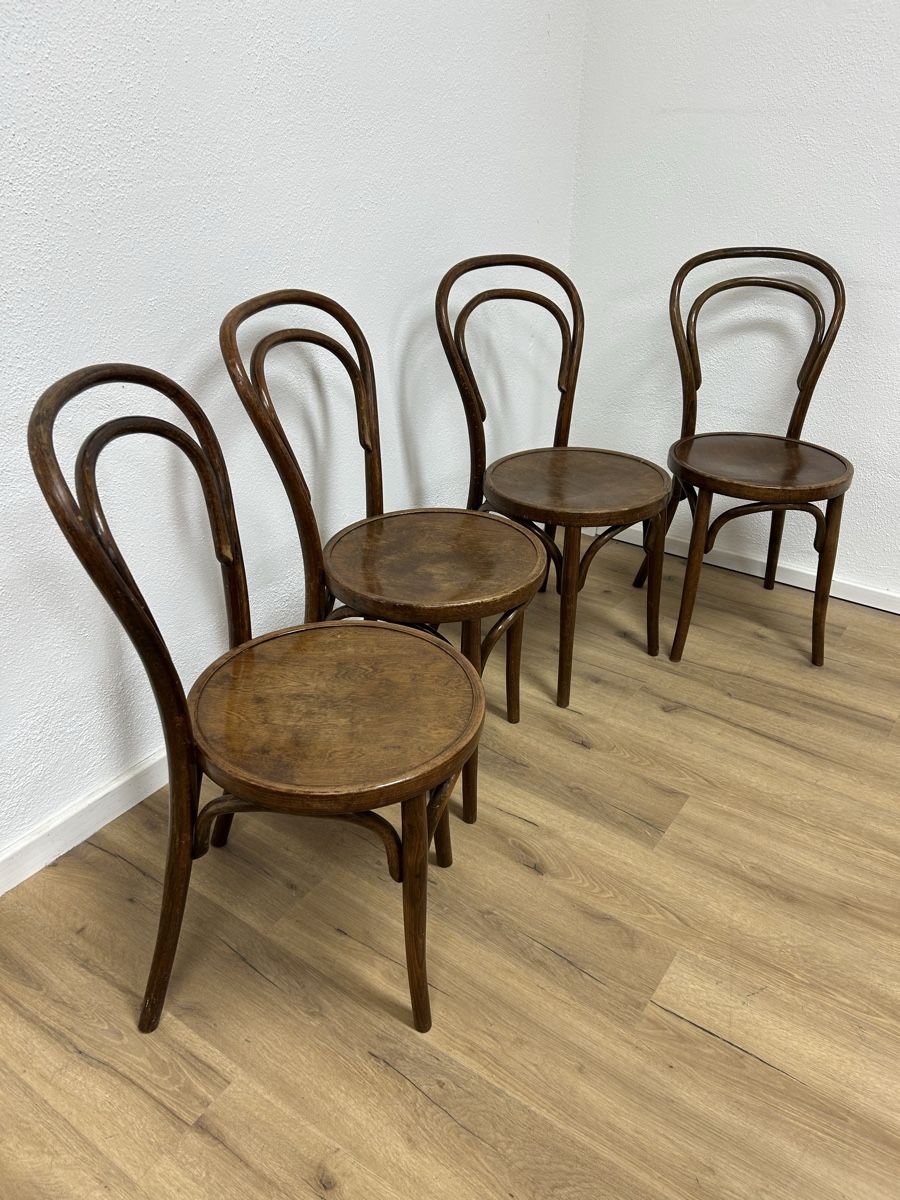 Horgen Glarus Sedie: 4er Set Horgen Glarus Bistrostühle – Usato da Basel venduto da MoebelSackmann