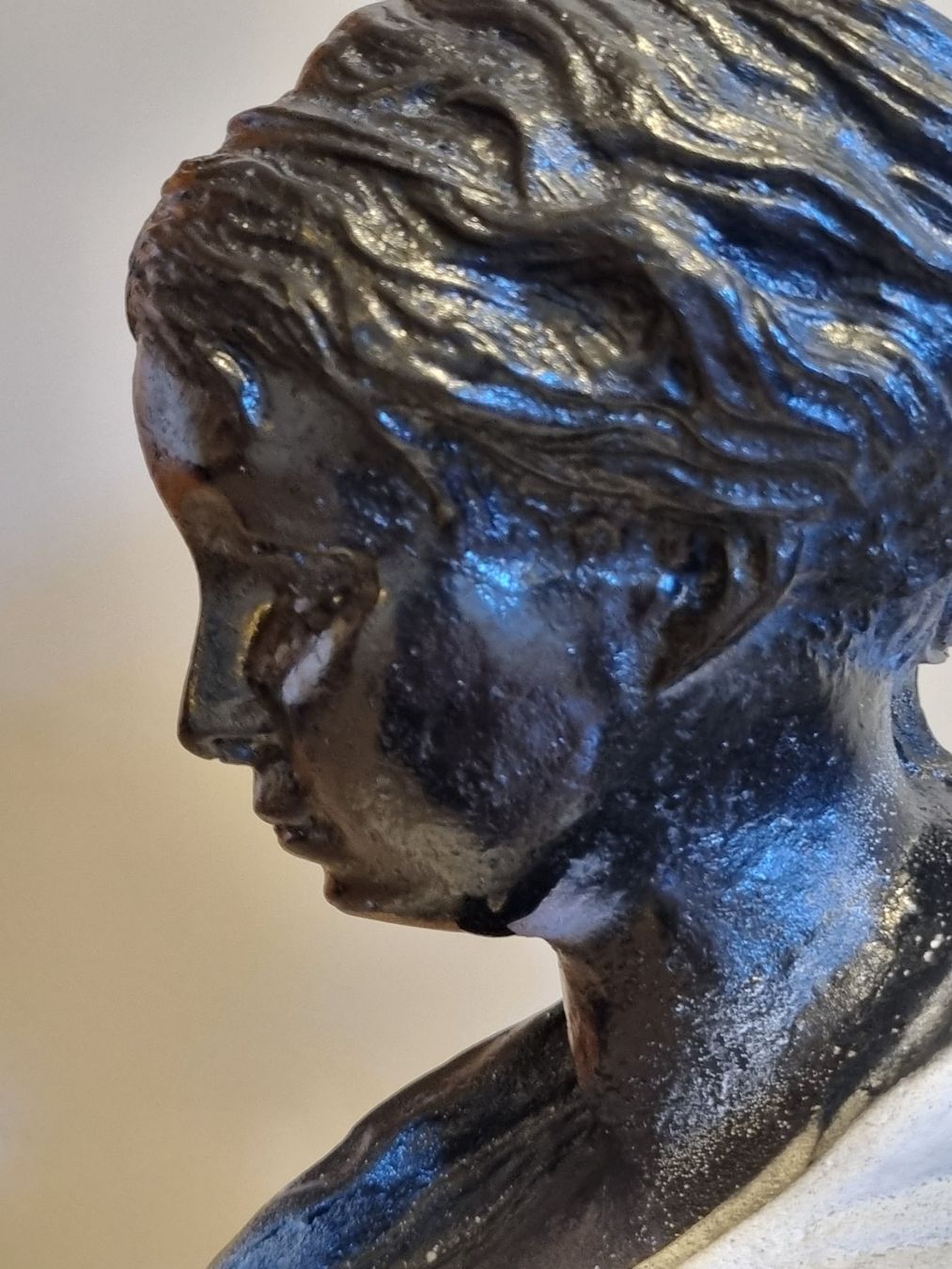 Sculture & Statue: Frauenbüste Deko Gusseisen 36 cm – Usato da Scharnachtal venduto da devin03 2