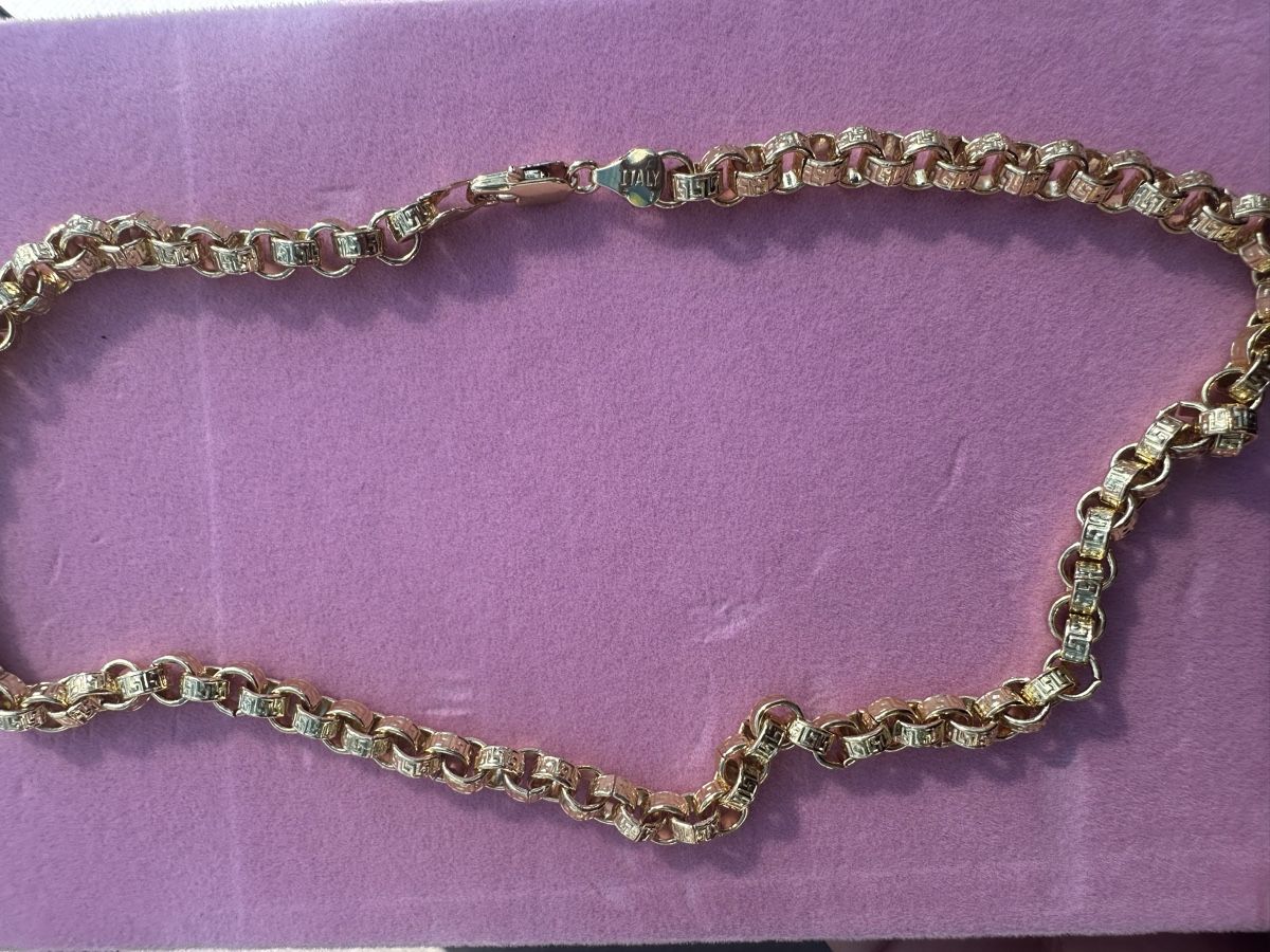 Catenine: Schöne Massiver Goldkette – Nuovo (secondo la descrizione) da langenthal venduto da Primavera1313 1