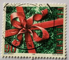 Nr.962 Weihnachtsmakke GESTEMPELT 1998   