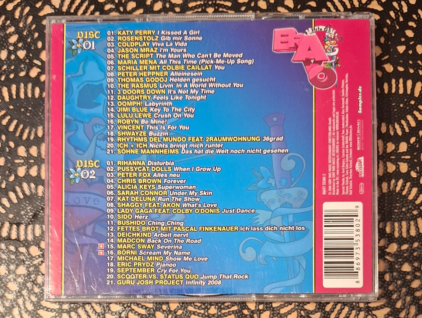 CDs: Bravo Hits 63, Doppel CD, 2008, Hit Compilation, Sampler – D'occasion à Amriswil par Celini3 1