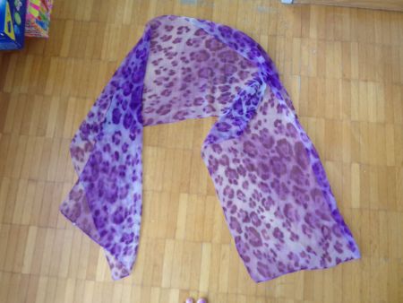 Damen Schal violett Leo
