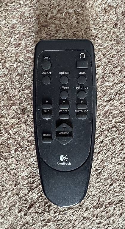 Logitech Télécommandes: Logitech Z5500 Controller & Remote Control sehr rar – D'occasion à orselina par Loriotech 3