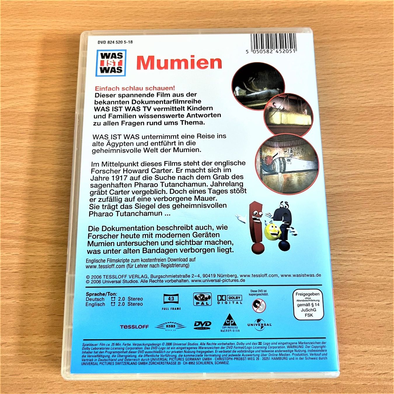 Tutti i DVDs: DVD - Was ist Was - Mumien – Usato da Amlikon-Bissegg venduto da allerlei-versand 2