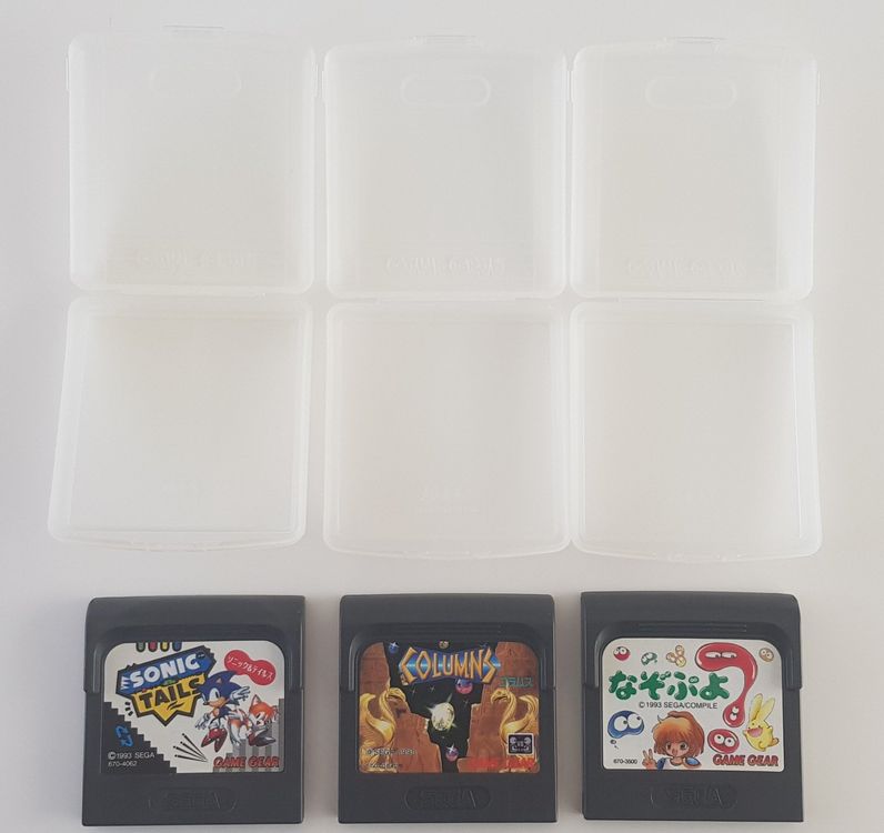 Lot De 3 Jeux SEGA Game Gear : Columns, Sonic, Roi Lion - Notices Incluses, TBE