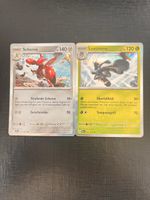 Pokemon Sammelkarten Scherox und Lextremo 2 Stk