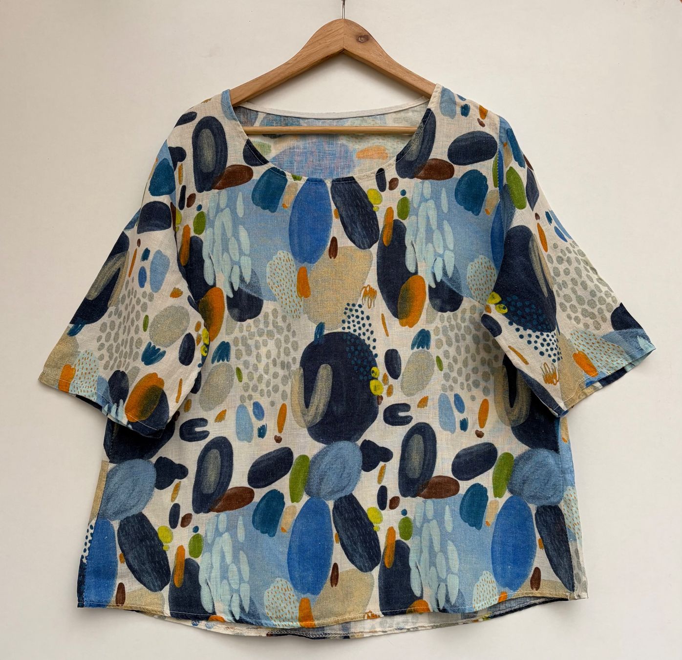 Camicette: Made in Italy Leinen Bluse Gr.XXL – Usato da Unterägeri venduto da Jutka_04