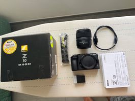 Nikon z30 + 12-28 garantie 2028 300 clicks