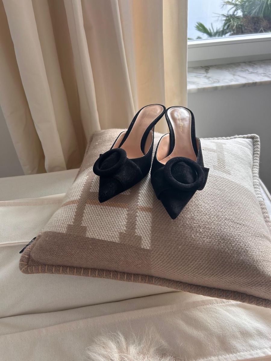 Gianvito Rossi Scarpe da donna: Gianvito Rossi Suede Grösse 39 – Nuovo (secondo la descrizione) da Zug venduto da miami88mami 1