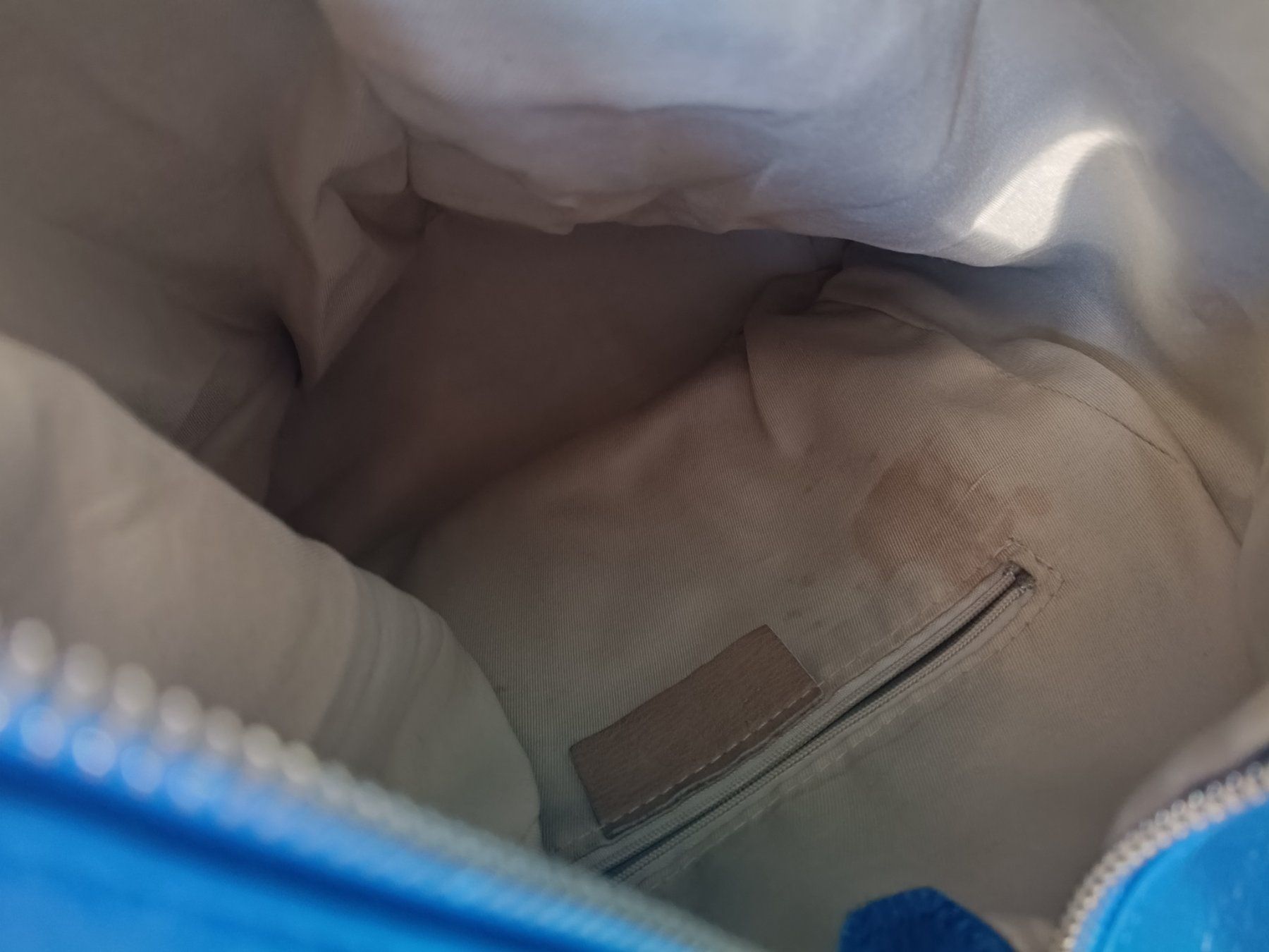 Zaini: Blauer Lederrucksack - Top Zustand! – Usato da Adliswil venduto da Vimovi 6