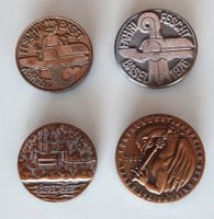 Abzeichen Basel Fähri Fescht, 500 Jahresf. Univerität 1960