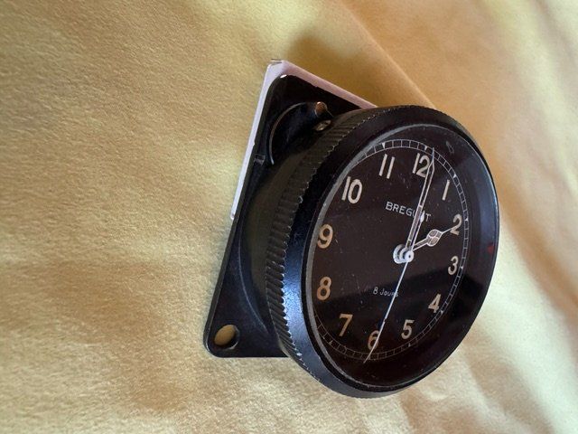 Breguet Orologi: Breguet Aircraft Clock 8 Day movement – Usato da Grenchen venduto da pjfox 2