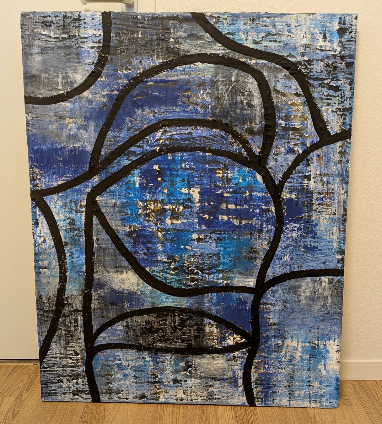 Dipinti: CC Art "Face" 80x100cm auf Leinwand, handmade – Nuovo (secondo la descrizione) da Oberwil venduto da CC_ART 4