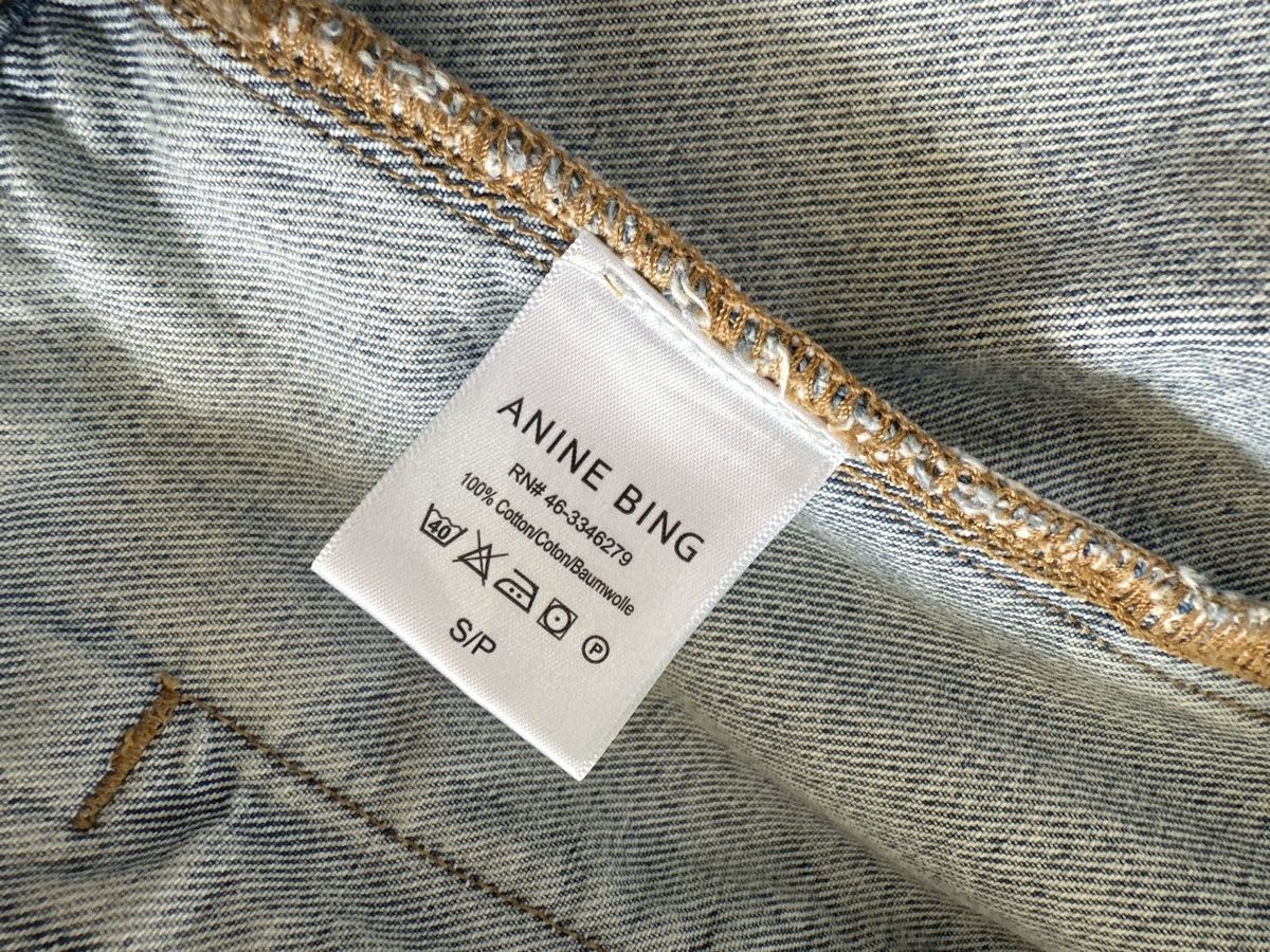 Anine Bing Giacche: Veste en jean bleu clair taille S – Usato da Commugny venduto da rus_my8v 4
