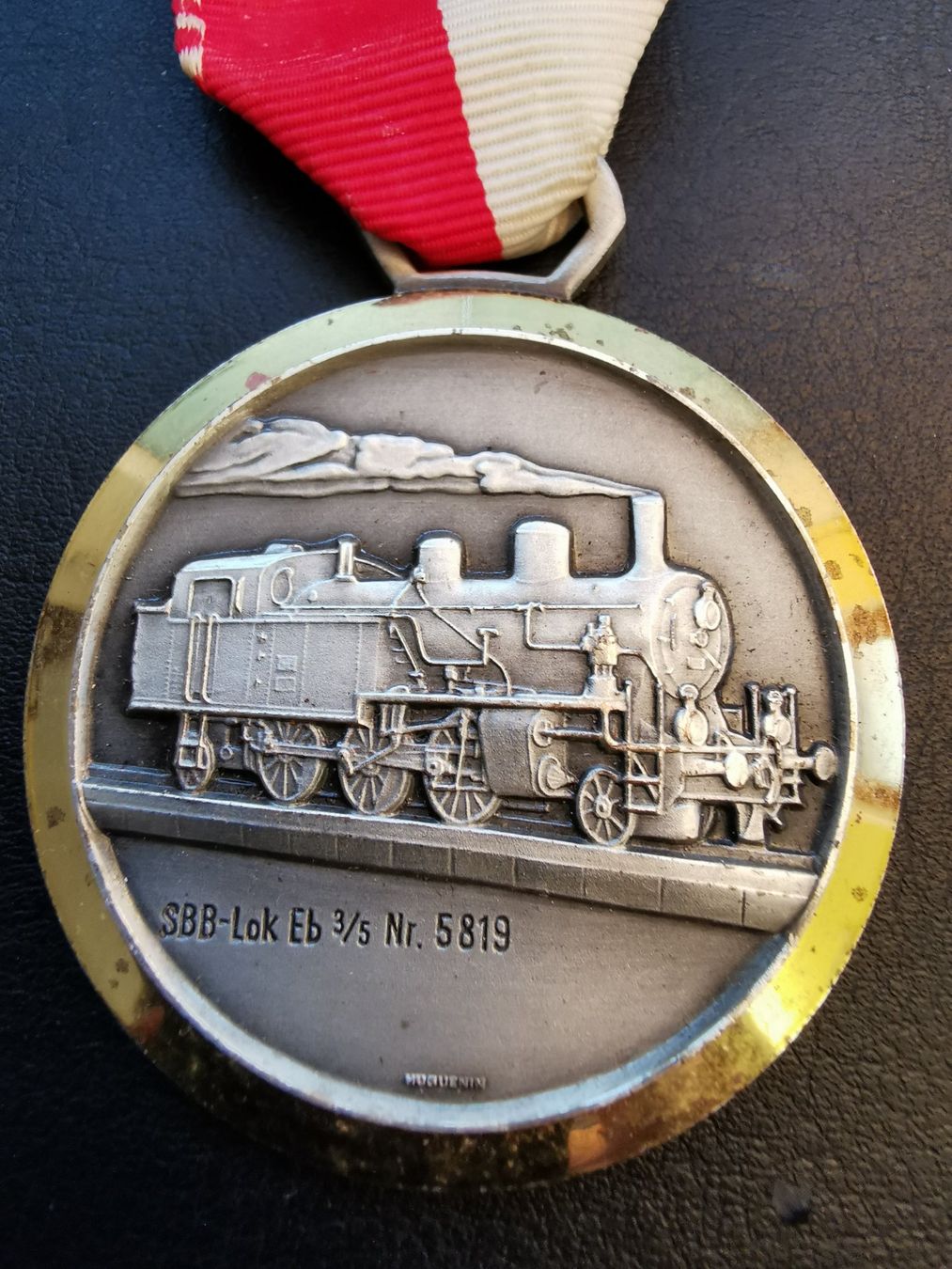 Medaglie: Plakette SBB Lok Eb 3/5 Nr. 5819 – Usato da Sirnach venduto da pius062 1