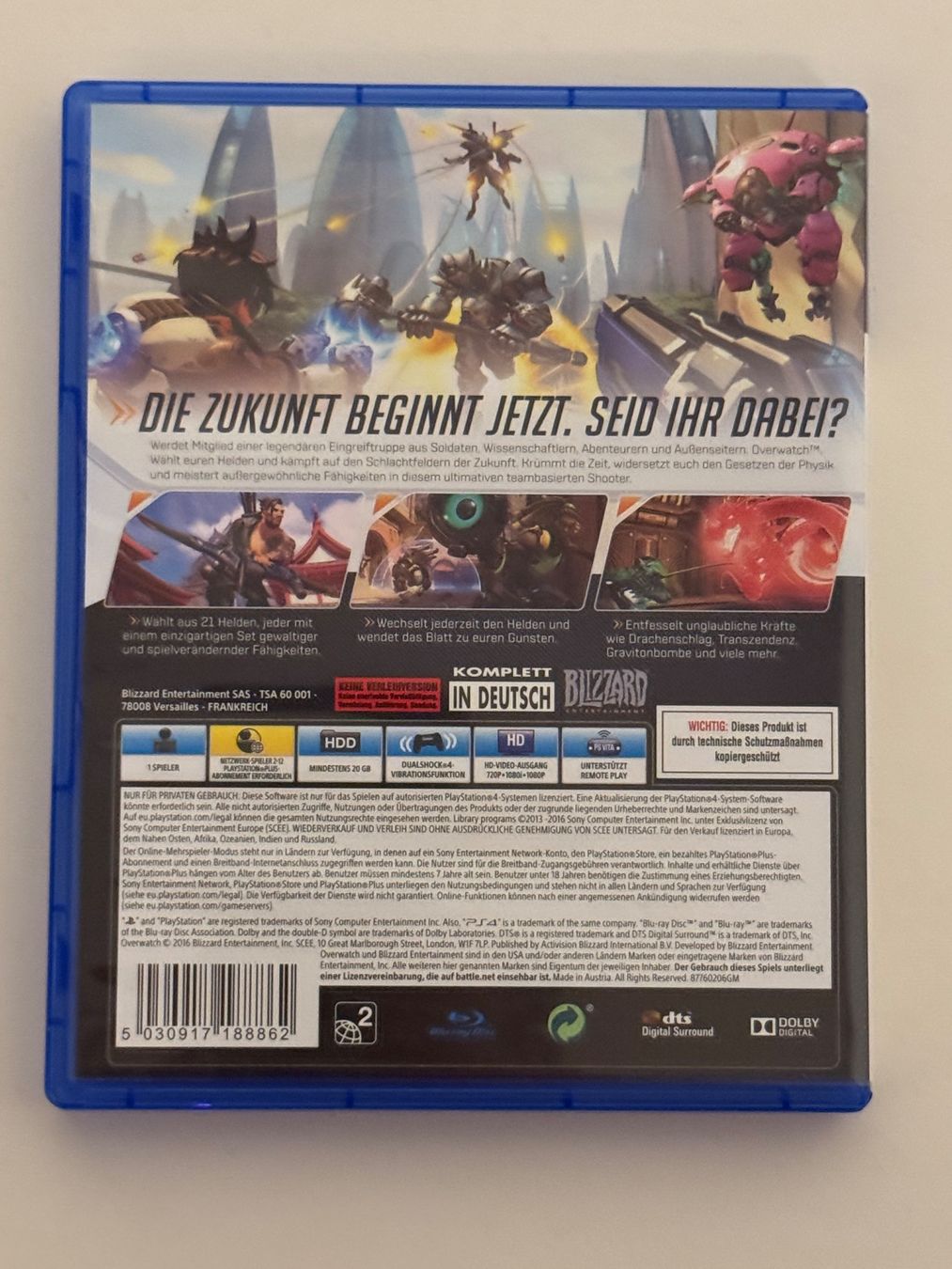 Sony Spiele: Overwatch PS4 – Gebraucht aus Winterthur von Kev_Scha14 1