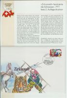 Zirkuswelt Schweizer Briefmarken Rolf Knie 1992