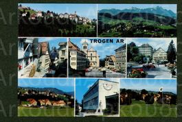 AK color Trogen AR 8- fach- Multibild ≈ 1970