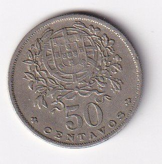 Tutti le monete: Portugal 50 centavos 1967 – Usato da Neuchâtel venduto da karlpierrino 1